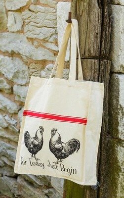 Tote - Farmers Market with Rooster