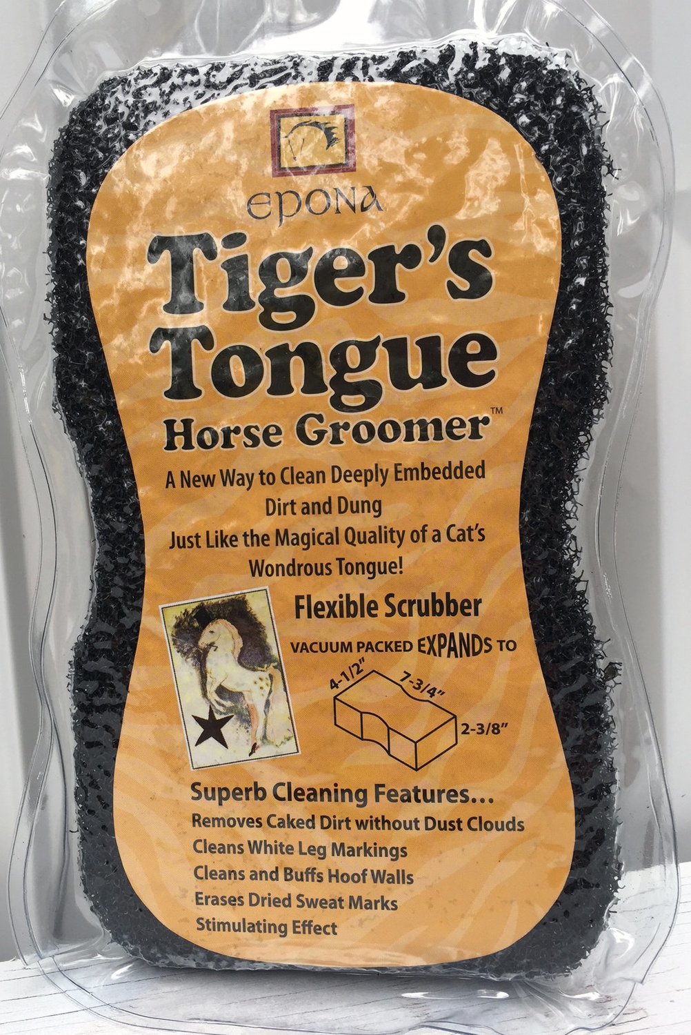 Tiger's Tongue™ Horse Groomer