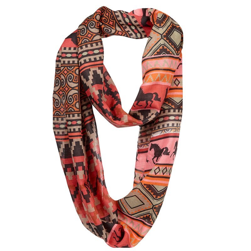 Scarf - Infinity Southwestern Print