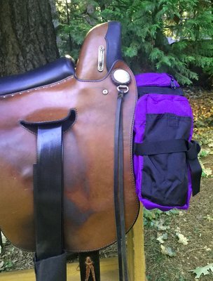 Pommel Bag - Purple