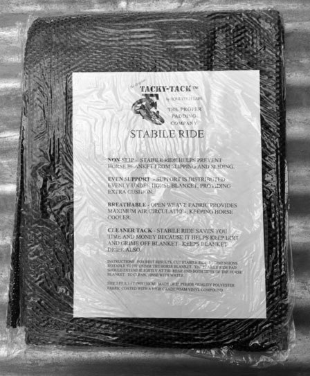 Stable Ride Pad - Black