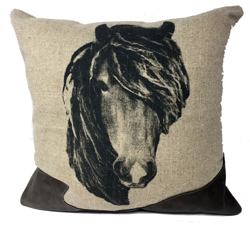 Pillow - Wild Horse Pillow Cover 18 Pillow - Wild Horse Pillow Cover 18" x 18"