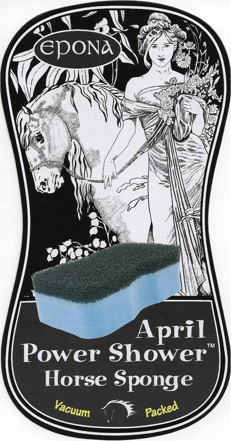 April Power Shower™ Horse Sponge