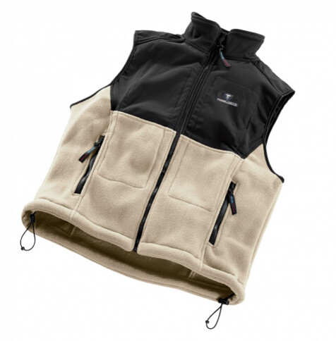 Air-Activated HeatPax Fleece Vest - Khaki