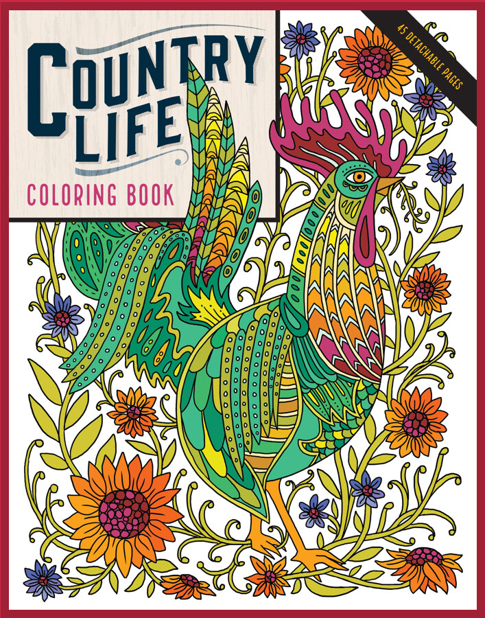 Coloring Book - Country Life