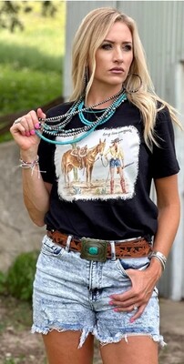 Shirt - Short Sleeve Long Live Cowgirls