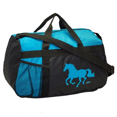 Duffle Bag - Turquoise w/Black