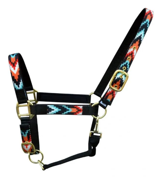 Halter - Multi-Color TQ Horse Size Halter - Multi-Color TQ Horse Size