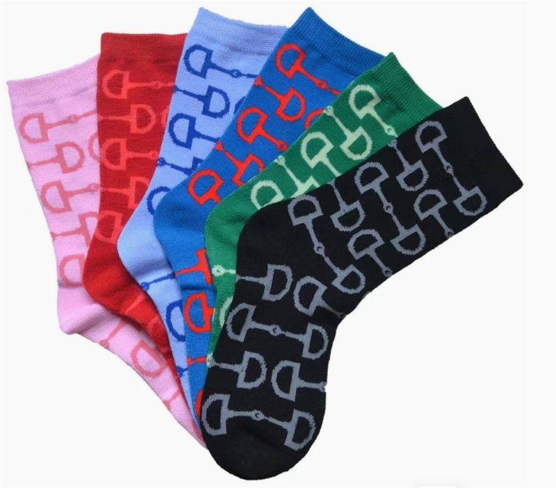 Socks - Snaffle Bit - 6PK