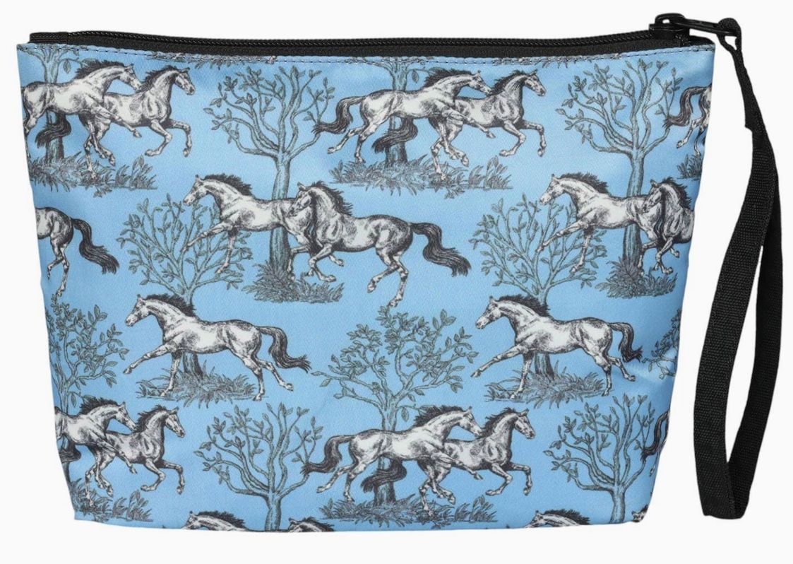Accessory Bag - Lila Toile Blue
