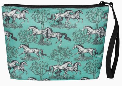 Accessory Bag - Lila Toile Green