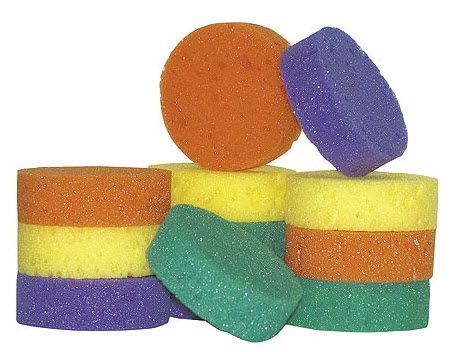 Sponges - Rainbow Color