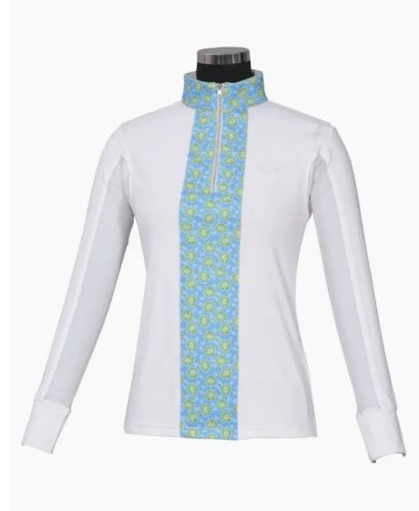 Shirt - Long Sleeve Summer EquiCool Riding Shirt - Blue