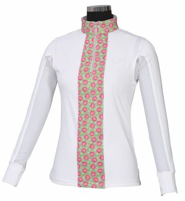 Shirt - Long Sleeve Summer EquiCool Riding Shirt - Lime