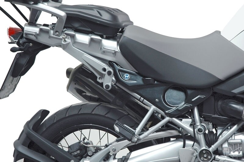 Coppia fianchetti colore carbonio DX/SX BMW R1200GS con ESA