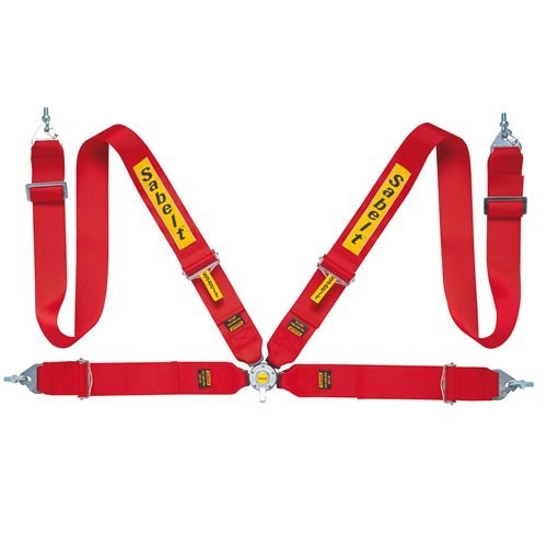 Harnais Sabelt Steel Series Rouge