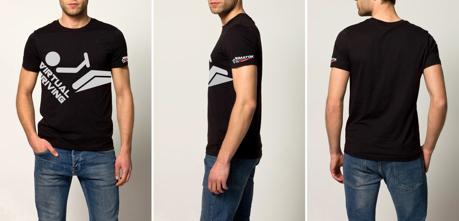 T-Shirt SIMATOK logo closeup