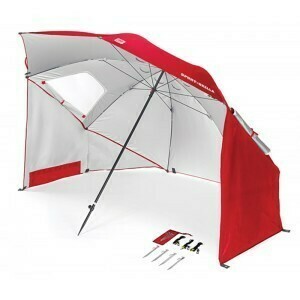 Paplūdimio skėtis SPORT-BRELLA ( raudonas ) Paplūdimio skėtis SPORT-BRELLA ( raudonas )
