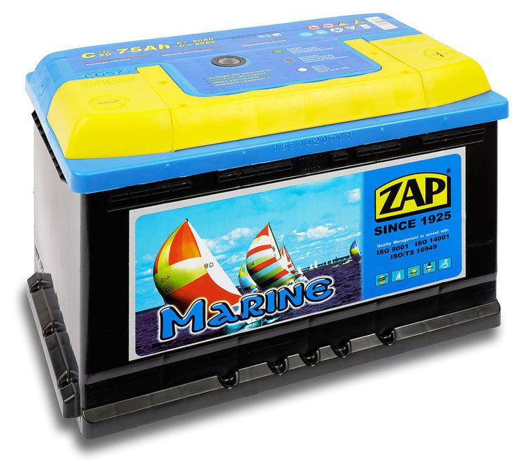 Akumuliatorius ZAP Marine 75Ah