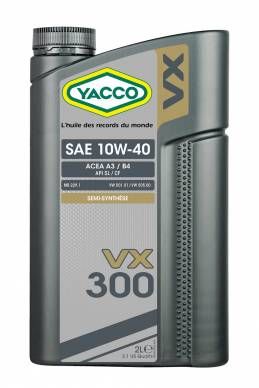 Pusiau sintetinė alyva YACCO 10W-40 vx300