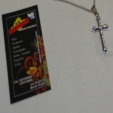 Collar Diamond Cross B