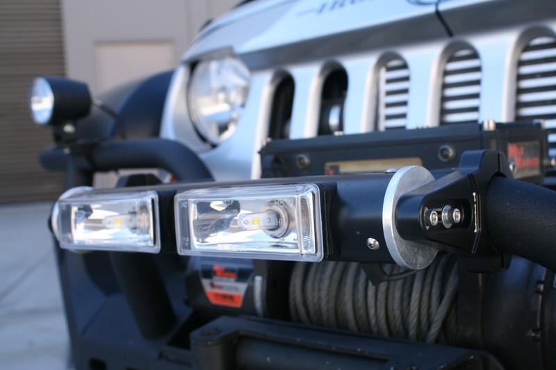 14&quot; TUBULAR LED Front Bar with 2&quot; Brackets -16,000 LM