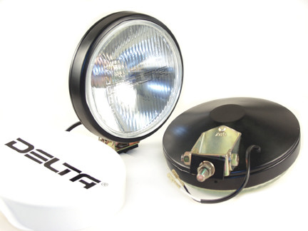 100 Series Thinline Driving Light Kit - Black w/Covers (PAIR)