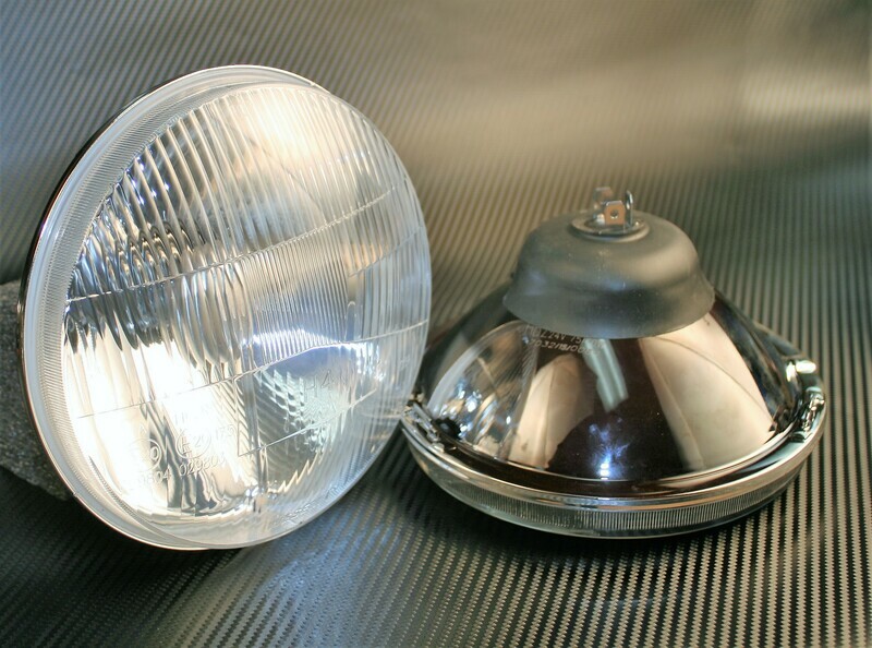 Classic 7&quot; LED Headlight set with City Lights (PAIR)