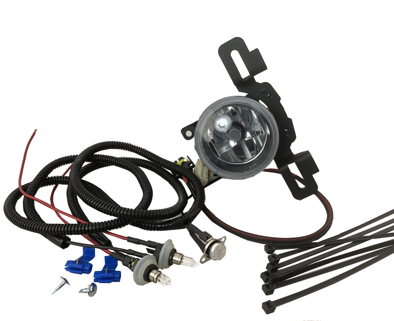 Polar LED Fog Light Kit with built in lens defrost for JEEP JL/ JT (Metal Bumper) (PAIR)