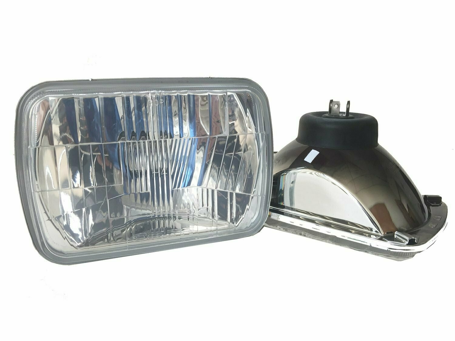 5&quot;x7&quot; (aka 7&quot;x6&quot;) Replacement Headlight Lens-Reflector Assembly (SINGLE)