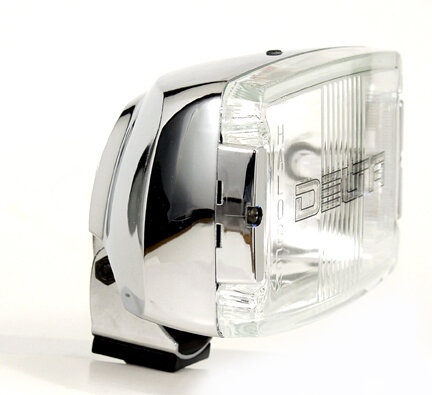850H Series  Driving Light Kit - Chrome (w/ Stone Guard) (PAIR)