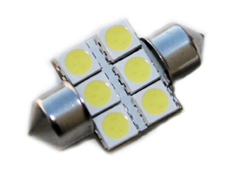 Festoon LED - Dome Light / Lic. Plate - 22mm (PAIR)