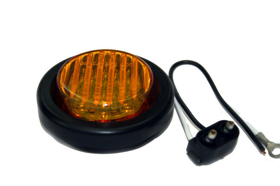 LED 2.75&quot; Round Clearance Light (Amber) w/ wire leads