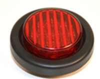 LED 2.75&quot; Round Stop Light (Red) w/ wire leads