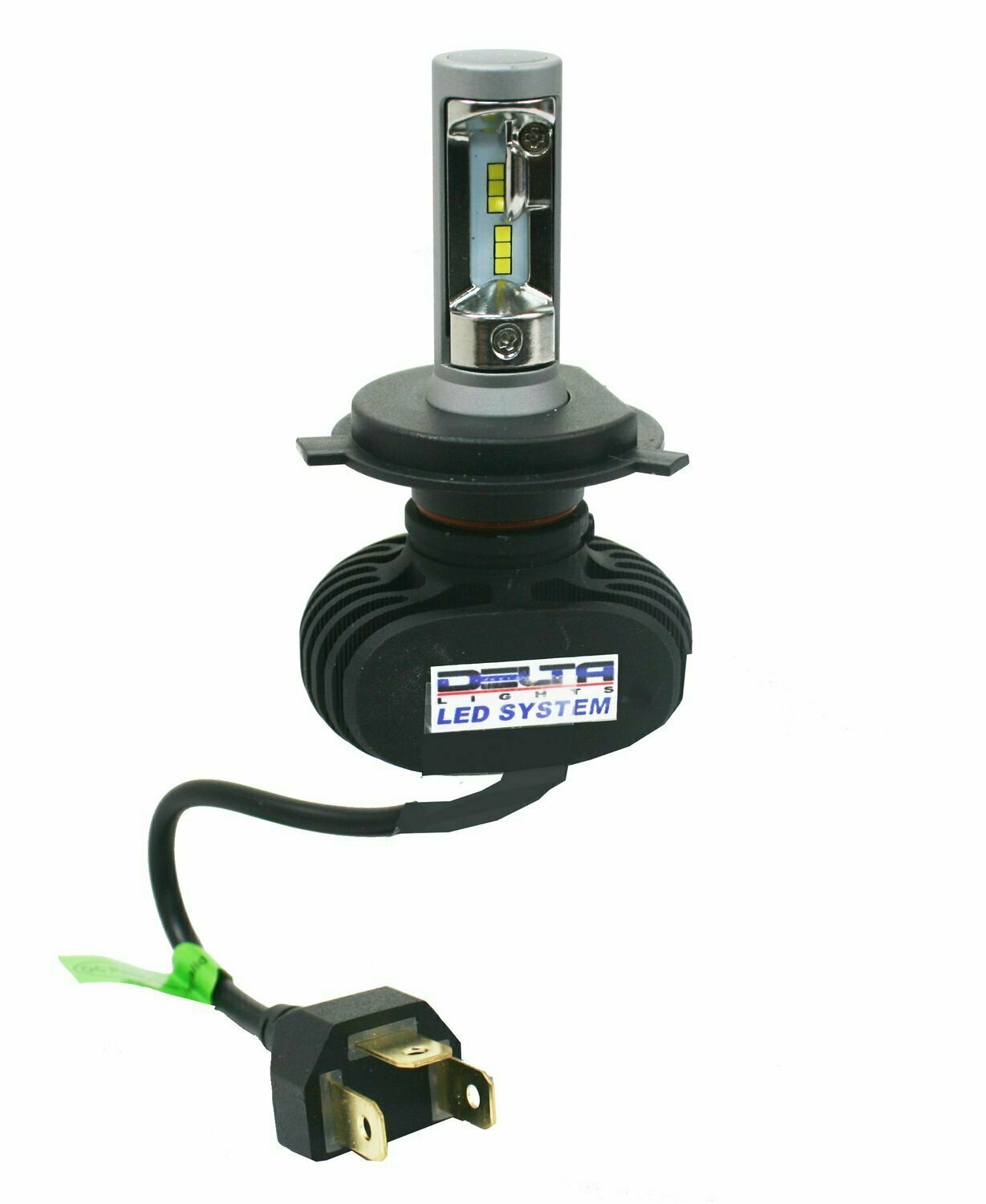 LED - H4 Single Hi/Lo Integrated Fanless Bulb - 8000 LM