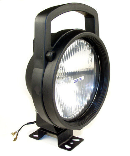 Portable Utility Work Light w/ Handle &amp; Switch - 55 Watt Halogen - Each