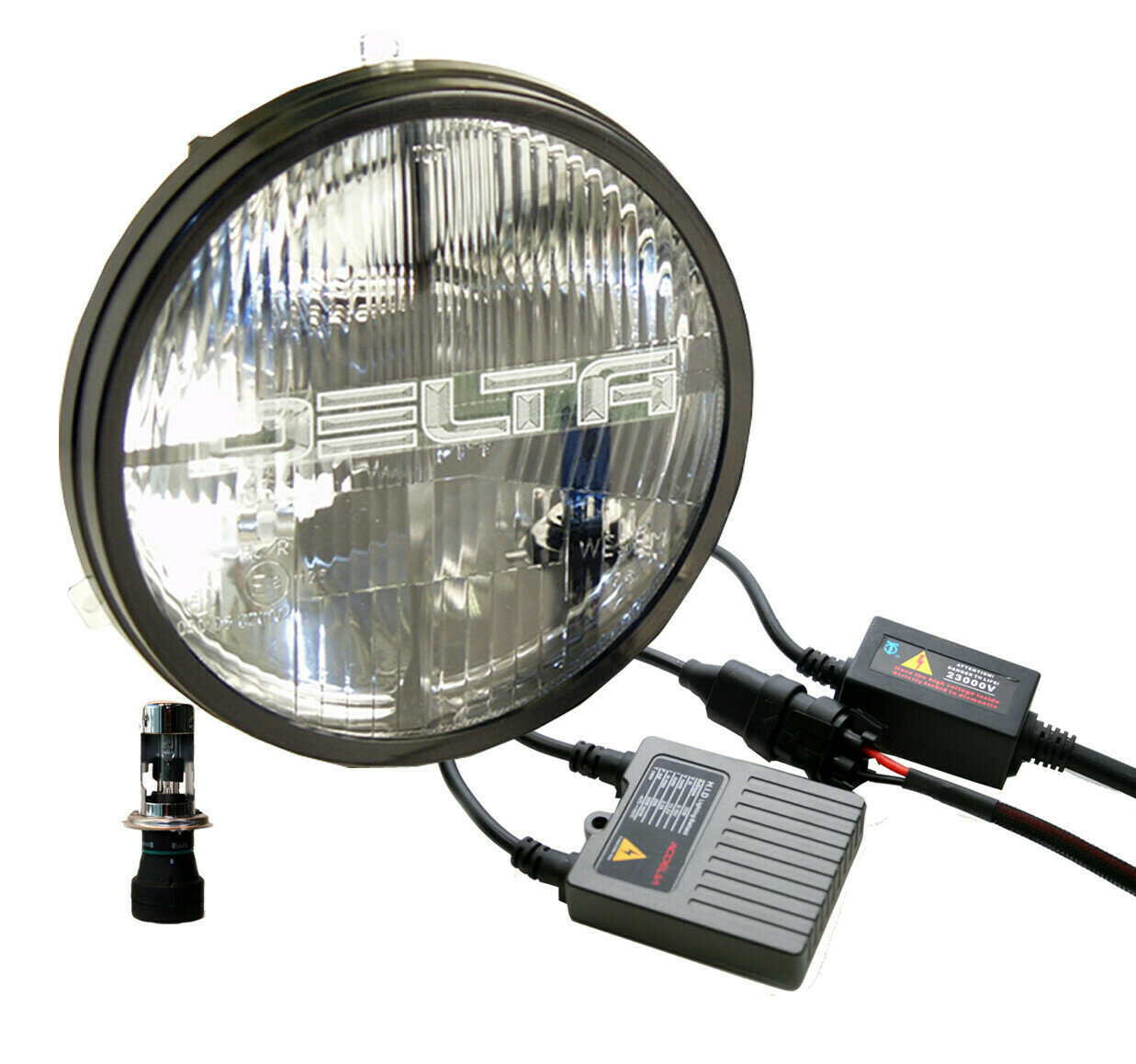 Quad-Bar™ HID Headlight Set with Parking Lights. (PAIR)