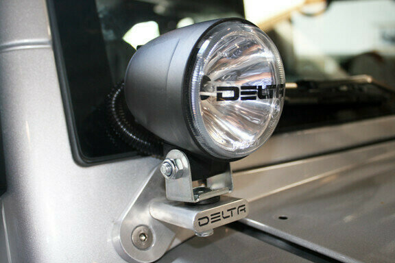 T-Bracket Bullet™ 300 Kit - Search Lights w/ T-Brackets for JEEP JK - 55 Watt Xenon - Pair
