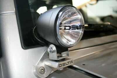 T-Bracket Bullet™ 300 Kit - Search Lights w/ T-Brackets for JEEP JK - 55 Watt Xenon - Pair