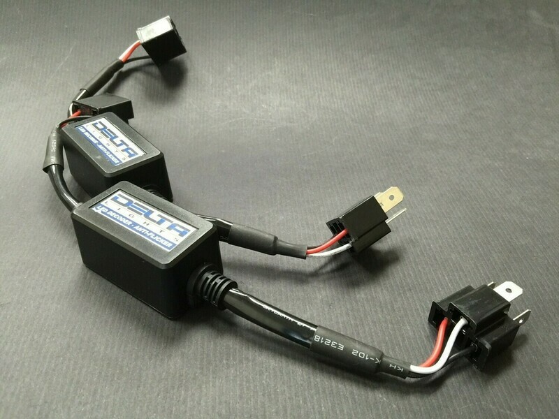 LED Decoders - Anti Flickering For H4 (9003)