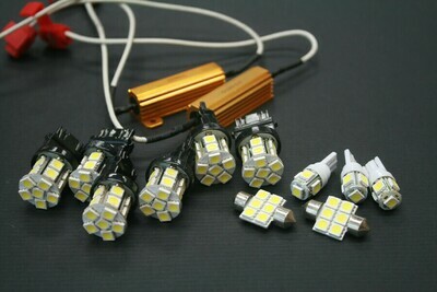 LED Complete Conversion Light Bulb Kit. - Jeep CJ Set