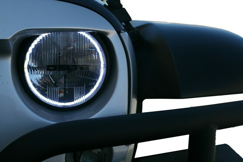 Quad-Bar™ HID Headlight Set with HALOs and Blinkers (PAIR)