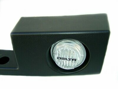 Universal 46H Polar LED Fascia Fog Lights w/Lens Defrost -3,000LM (PAIR)