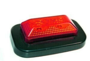 3.25&quot; x 2&quot; Rectangular LED Tail Lights -Red (PAIR)