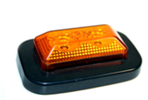3.25&quot; x 2&quot; Rectangular LED Clearance Lights -Amber (PAIR)