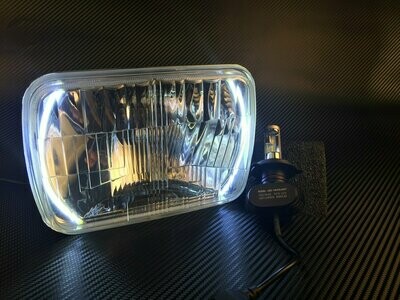 5&quot;x7&quot; (aka 7&quot;x6&quot;) LED Headlight Set with HALOs (PAIR)