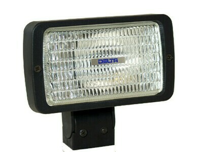 280H Series 24V Waterproof Fixed Mount Single Work Light - 70 Watt Halogen - Each