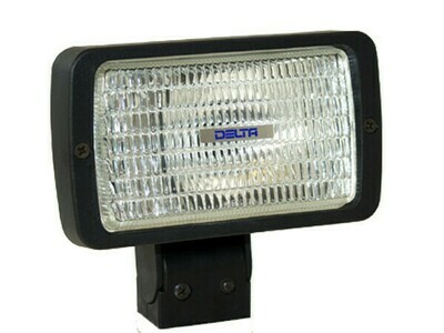 280H Series 36V Waterproof Fixed Mount Single Work Light - 45 Watt Halogen - Each