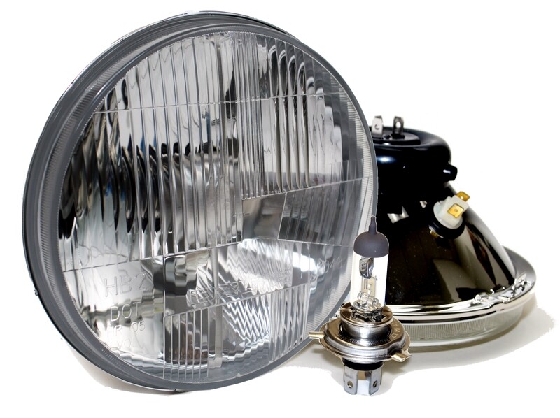 DOT 7&quot; Halogen Headlight Kit with City Lights (PAIR)