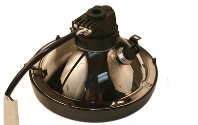 DOT 7&quot; WATERPROOF Xenon Headlights with City Lights (PAIR)